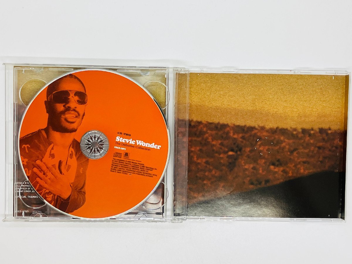 即決2CD スティーヴィー・ワンダー ベスト・コレクション / Stevie Wonder The Definitive Collection Y34の画像4