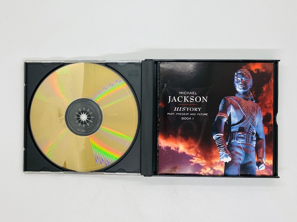 即決GOLD2CD MICHAEL JACKSON HISTORY past present and future / マイケルジャクソン ヒストリー / 2枚組 ゴールドディスク X04_画像3