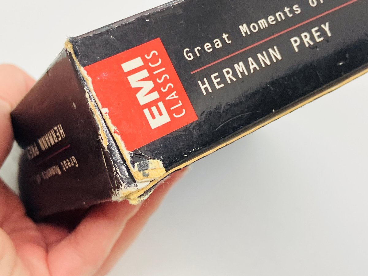 即決3CD HERMANN PREY Great Moments of / ヘルマン・プライ BOX ボックス仕様 スリーブ付き W04の画像6