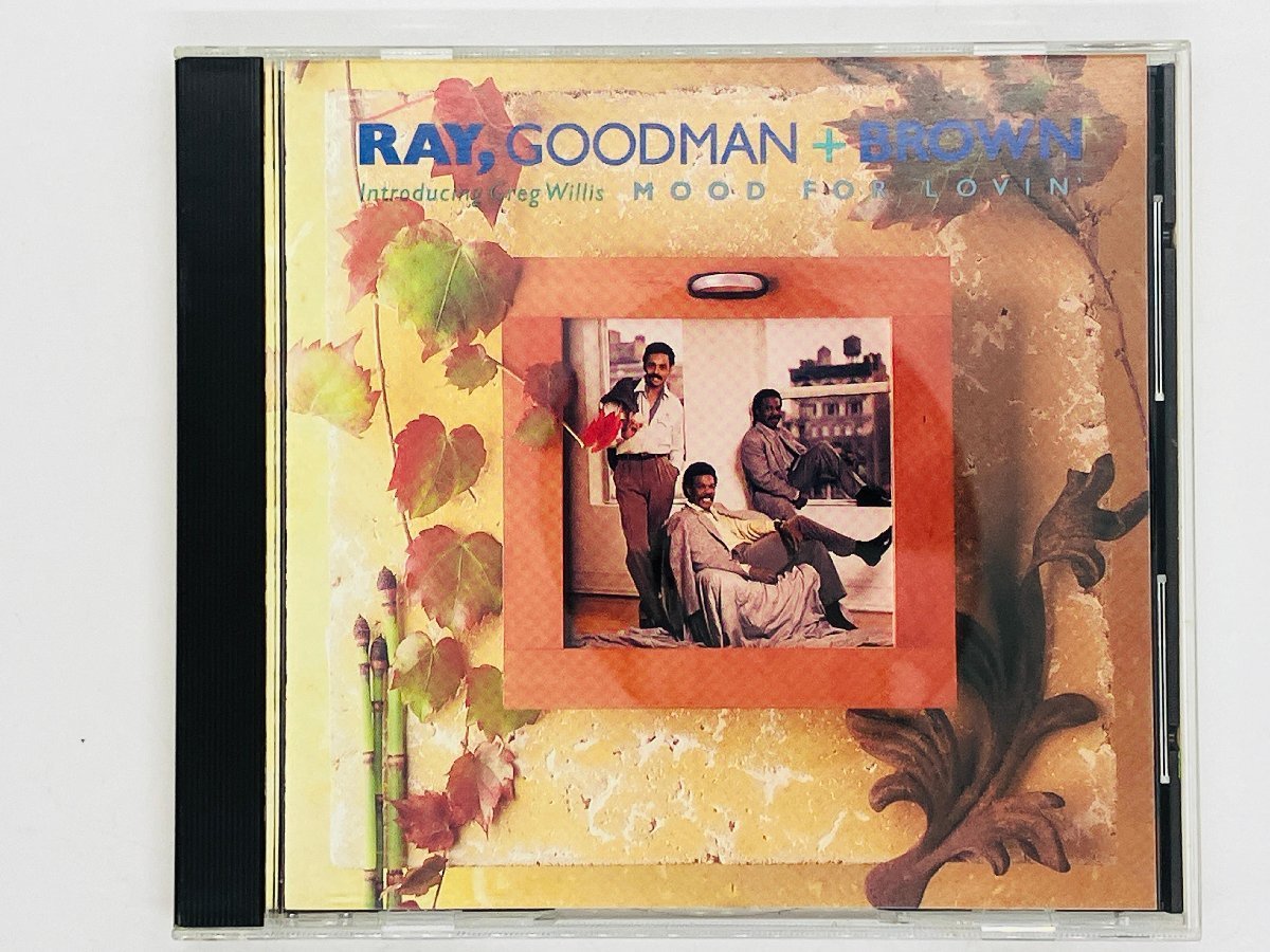 即決CD Ray, Goodman & Brown Featuring Greg Willis / Mood For Lovin' / レイ、グッドマン&ブラウン CDP-7-90037-2 Z20_画像1