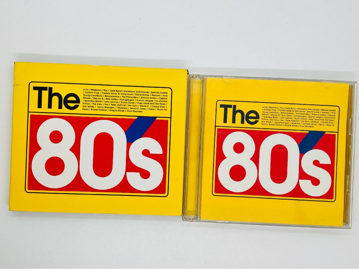 即決2CD The 80's Eighties / ザ・エイティーズ / Take On Me / a ha / Holiday / Madonna / WPCR 1125 6 Y37_画像1