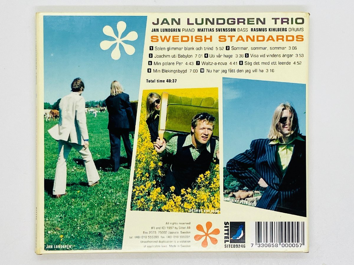 即決CD SWEDISH STANDARDS / JAN LUNDGREN TRIO / ヤン・ラングレン デジパック仕様 SITCD9246 T04_画像2