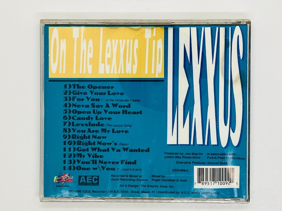 即決CD LEXXUS On The LEXXUS Tip / インディ名盤 インディソウル DDS-009-2 J06の画像2