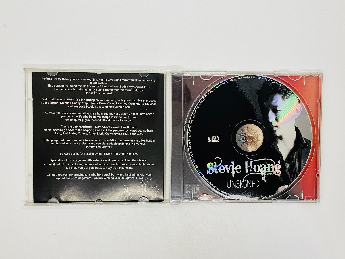 即決CD STEVIE HOANG unsigned / スティーヴィー・ホアン / アルバム Z32_画像3
