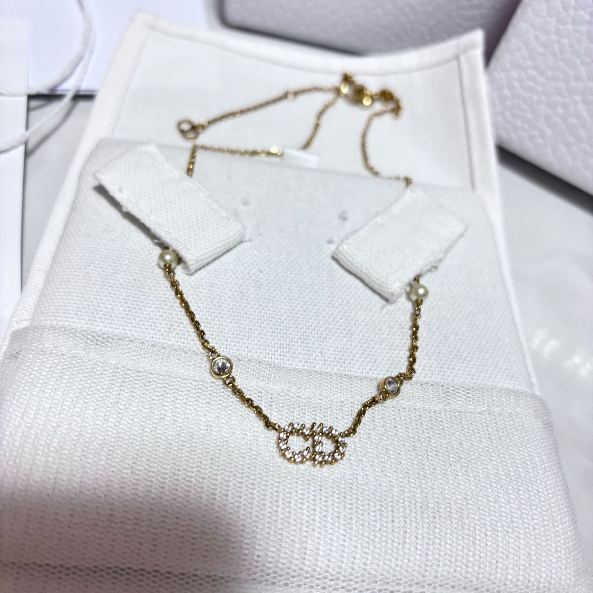 確実国内正規品 極美品 Christian Dior Clair D Lune ネックレス 確実国内正規品 極美品 Christian Dior Clair D Lune ネックレス
