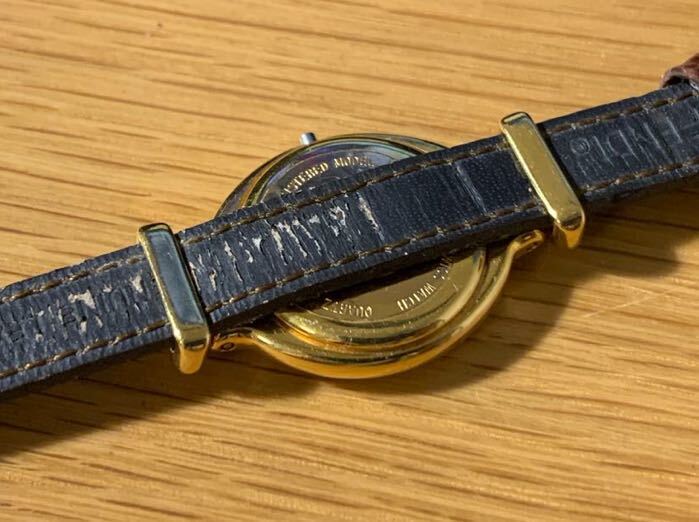 ◆FENDI フェンディ 640L チェンジベルト GP シルバー文字盤 クオーツ レディース腕時計（※竜頭欠品）の画像5