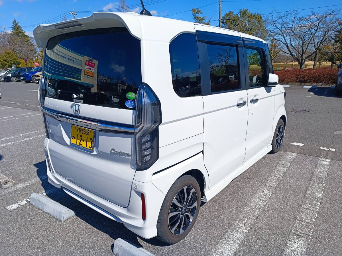 ★1回のみ出品★個人♪NBOX CUSTOM GLホンダセンシング♪2019年式18000ｋｍ♪事故修復歴なし♪_画像3