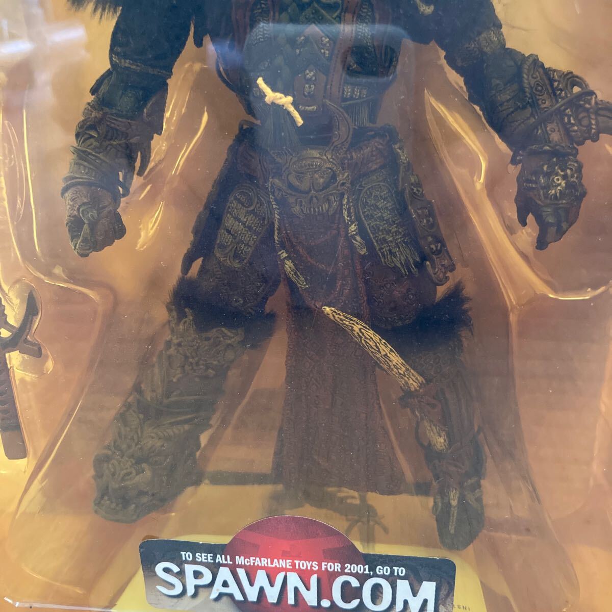 ADSC0005-04【1000円～】 スポーンフィギア SPAWN SAMURAI ＷＡＲＳ　（保管現状品）/パッケージに難有_画像3