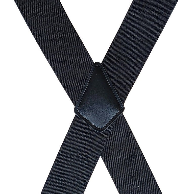 【新品】 極太 ワイド サスペンダー X型 太さ5センチ 幅広クリップ X-Back Pant Suspenders ブラック 黒色【送料無料】_画像5