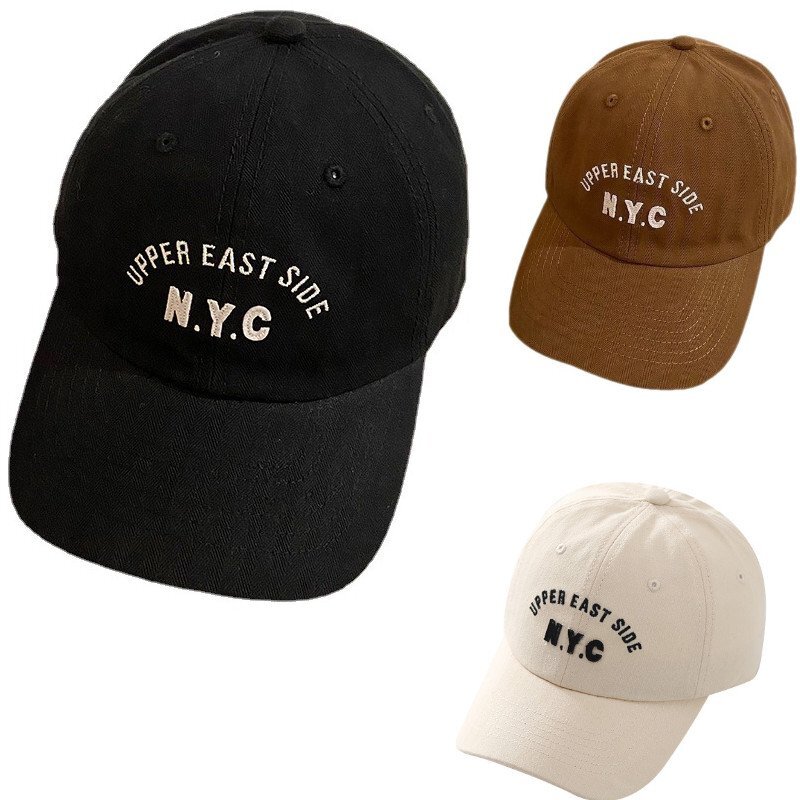 【新品】NYC コットン ベースボール キャップ New York City Baseball Cap【送料無料】ベージュ色_他の色も出品しているので画像は共有です