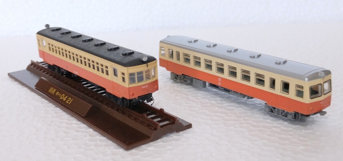 鹿島鉄道　キハ431 と「おまけの加工キハ04」鉄道コレ　第10弾　　　ジオコレ　鉄道コレクション　 トミーテック　ジオラマ　　　　　　_画像4