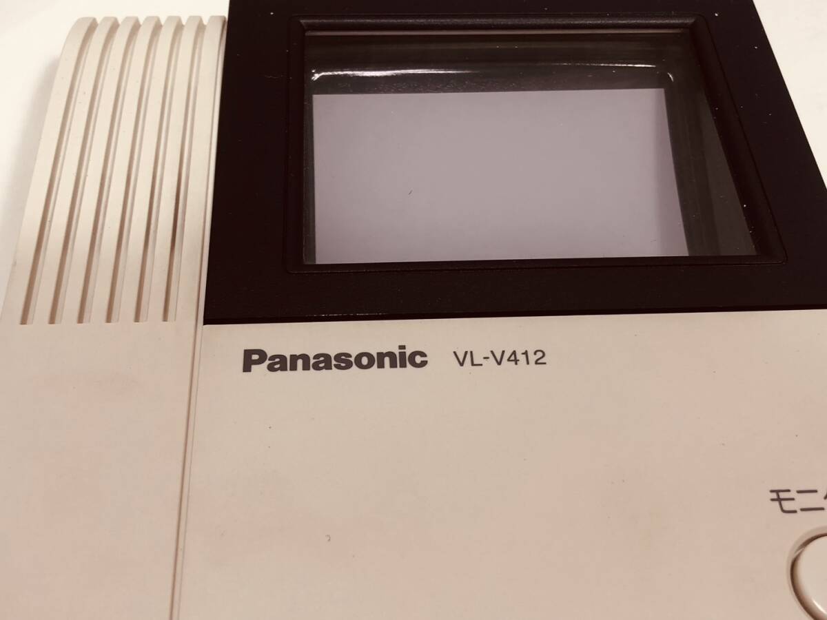 【パナソニック テレビドアホン】Panasonic VL-V542-K VL-V412K セット 動作品_画像2