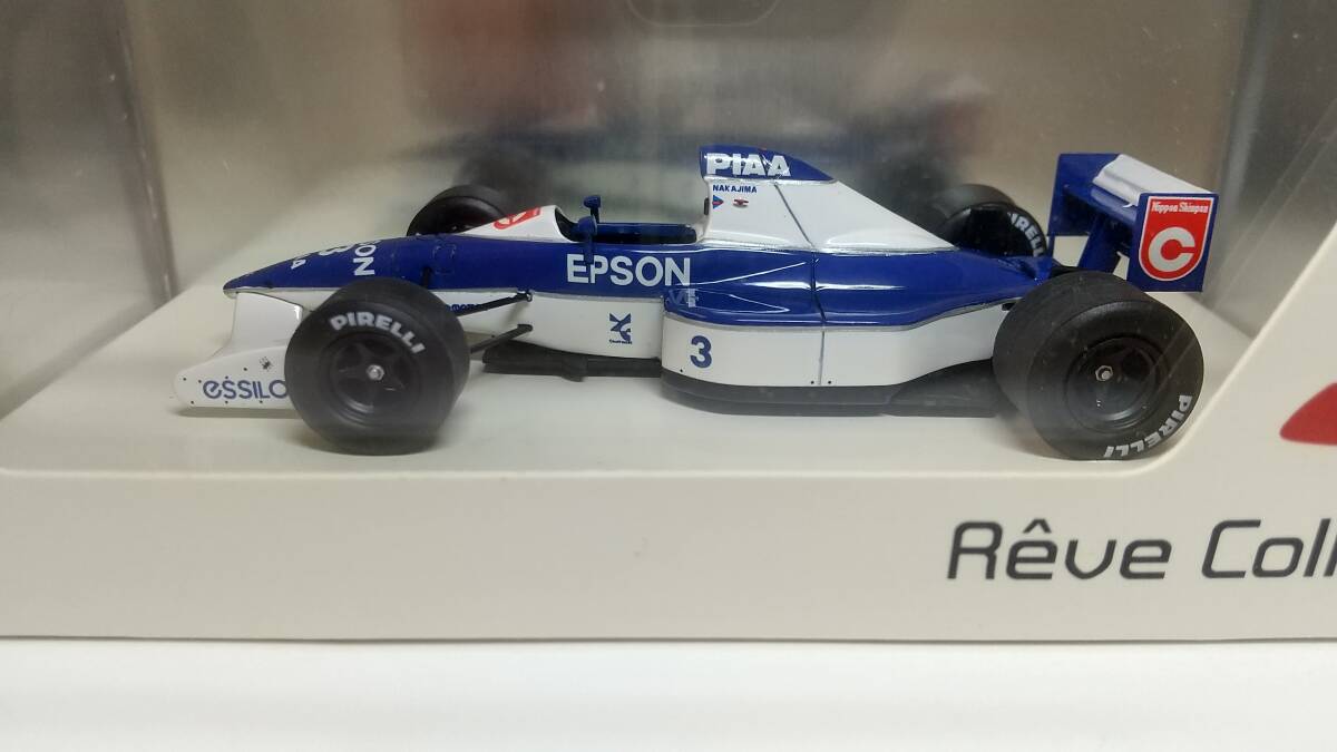 レーヴコレクション 1/43　ティレル　019　日本GP　中嶋悟（R70065）　_画像1