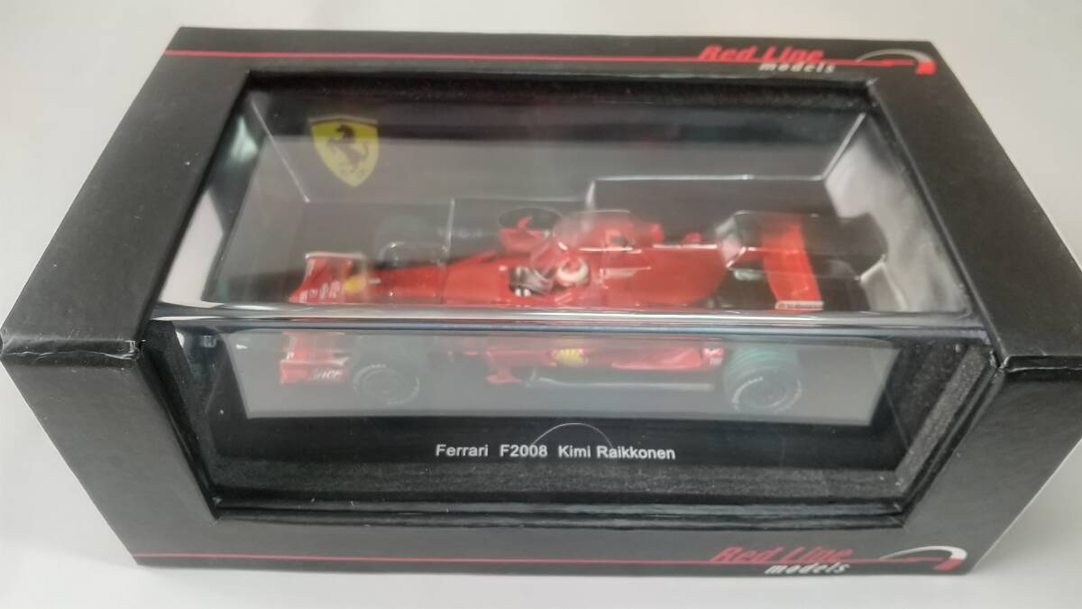 レッドライン　1/43　フェラーリ　F2008　日本GP　K.ライコネン（KBR003）_画像2
