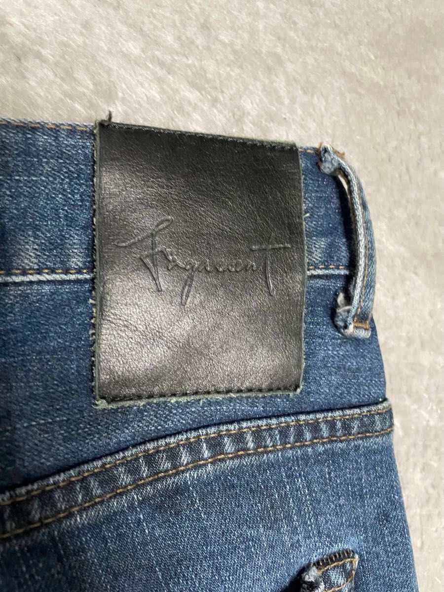 ファガッセン FAGASSENT メンズ スキニー デニム Mサイズ 残影 ファガッセン FAGASSENT メンズ スキニー デニム Mサイズ 残影
