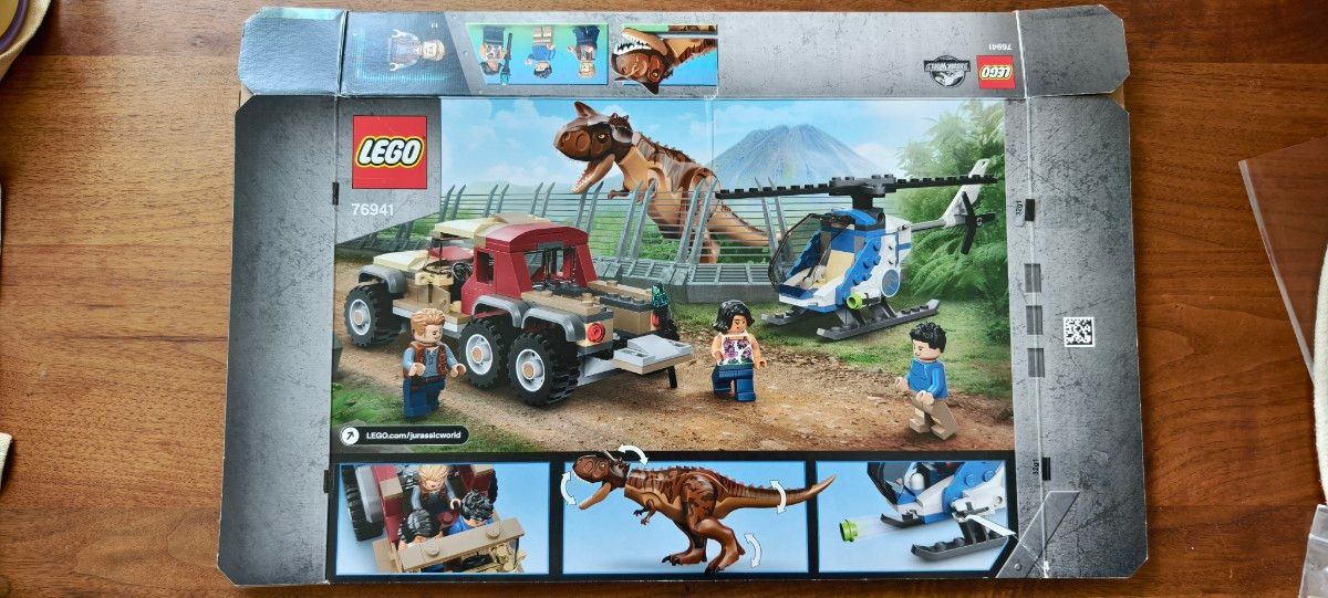 レゴジャパン LEGO ジュラシック・ワールド 76941 カルノタウルスの大追跡 76941 おまけ 限定ベータ付き