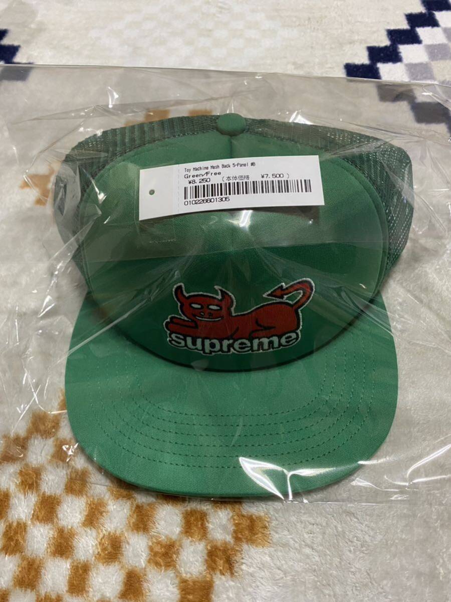 Supreme / Toy Machine Mesh Back 5-Panel キャップ グリーン シュプリーム BOX LOGO ボックスロゴ トイマシーン ニューエラ_画像3