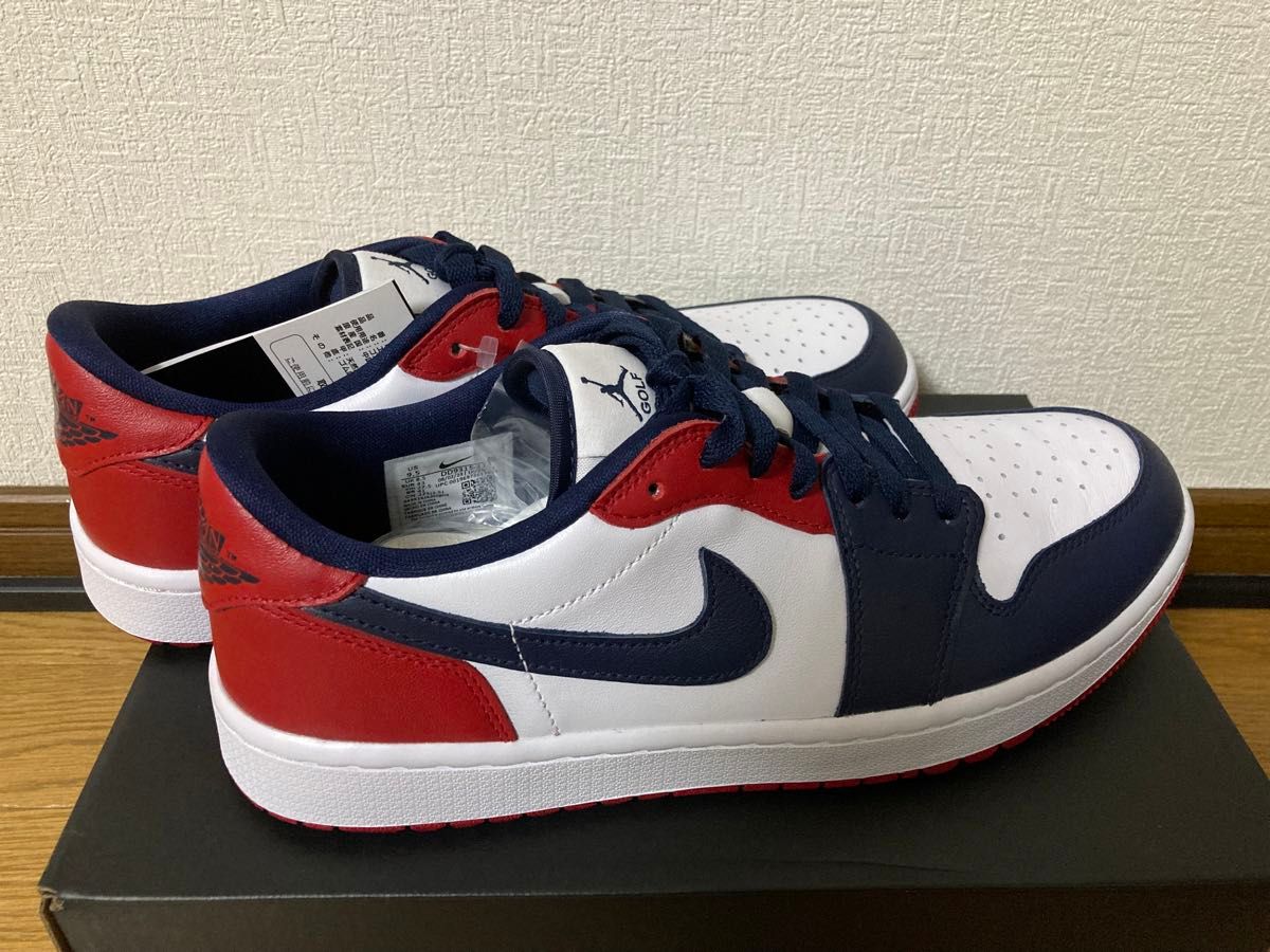 NIKE AIR JORDAN 1 LOW GOLF "USA" 27.5cm