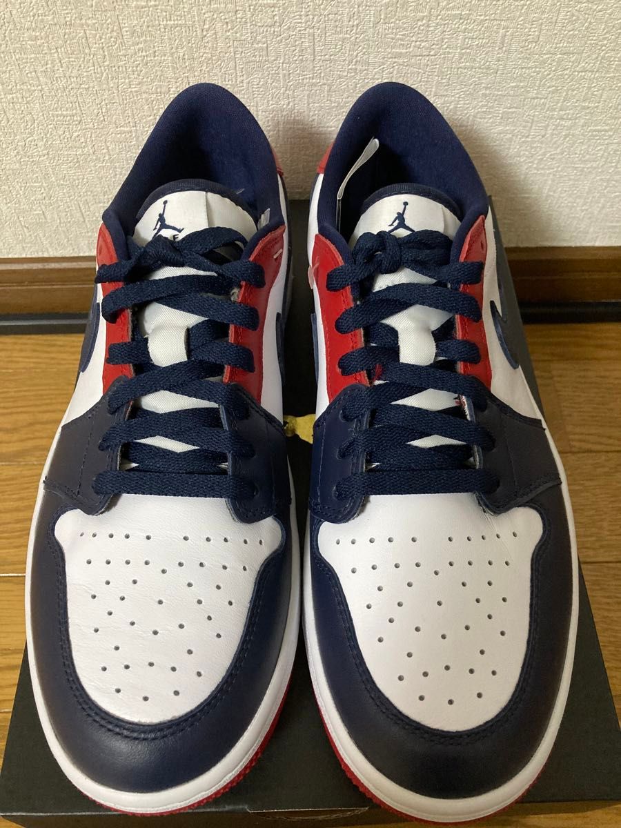 NIKE AIR JORDAN 1 LOW GOLF "USA" 27.5cm