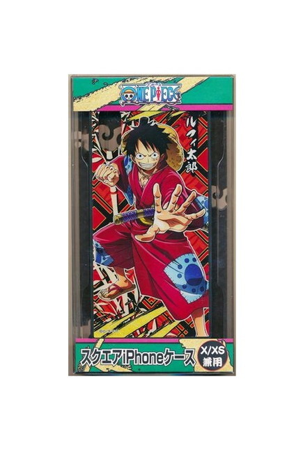 ONE PIECE ワンピース ワノ国編 iPhoneXS iPhoneX スクエアケース ルフィ太郎 モンキー・D・ルフィ ★n_画像2