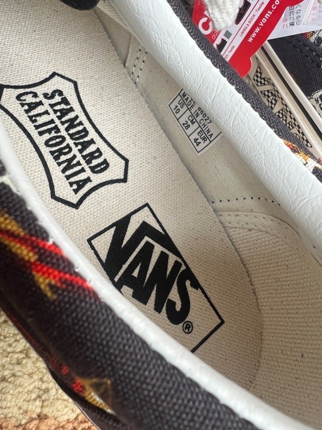 VANS × STANDARD CALIFORNIA SURFERS ERA バンズ スタンダードカリフォルニア サーファー エラ 28cmの画像8