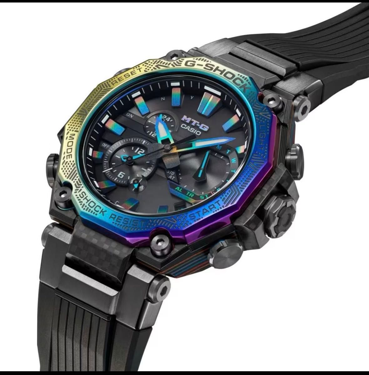 【新品】G-SHOCK MTG-B2000YR-1AJR 煌めく夜の情景をイメージ レインボーIP 限定生産