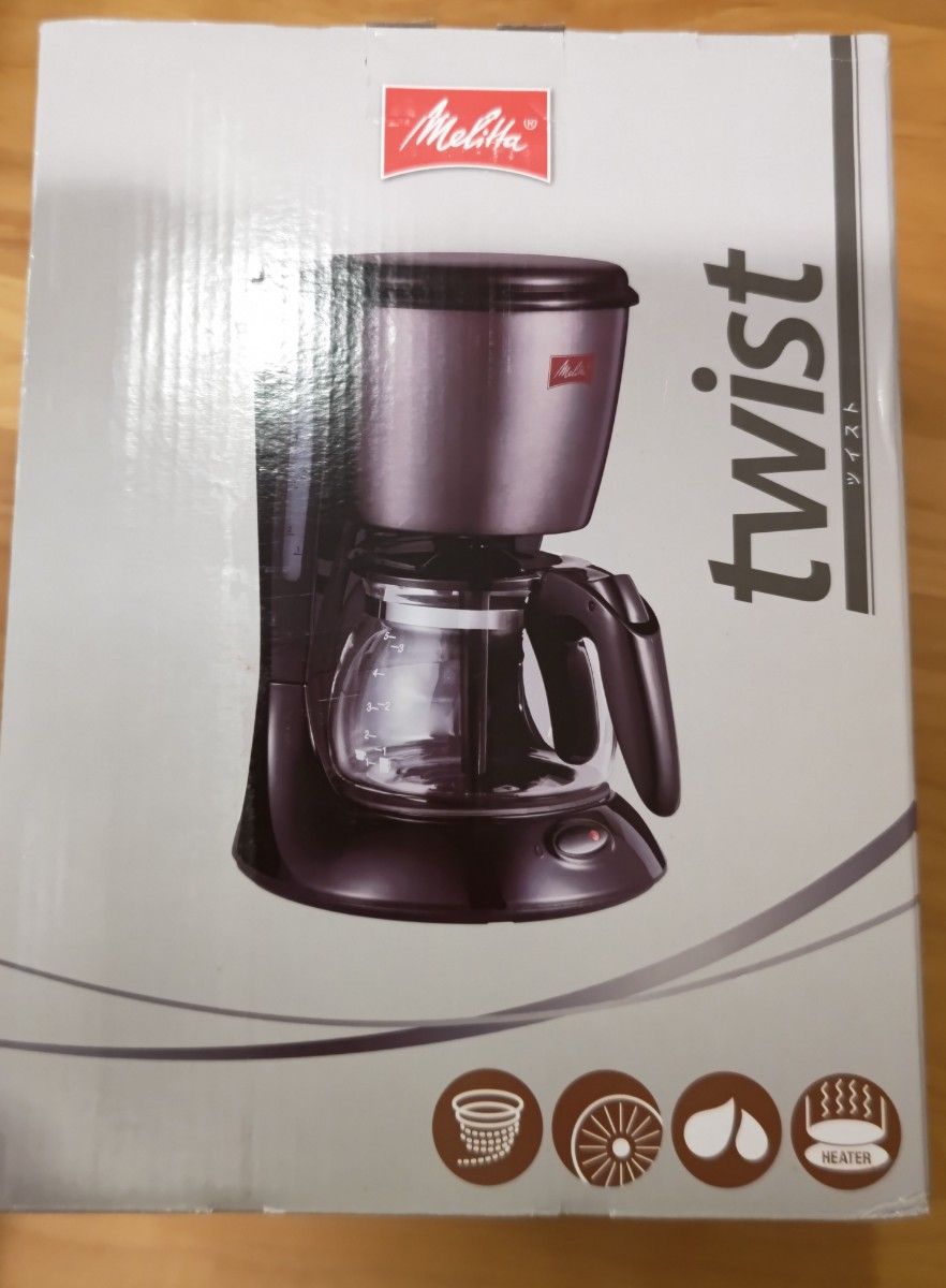 Melitta SCG58-3-B メリタ コーヒーメーカー ツイスト 新品