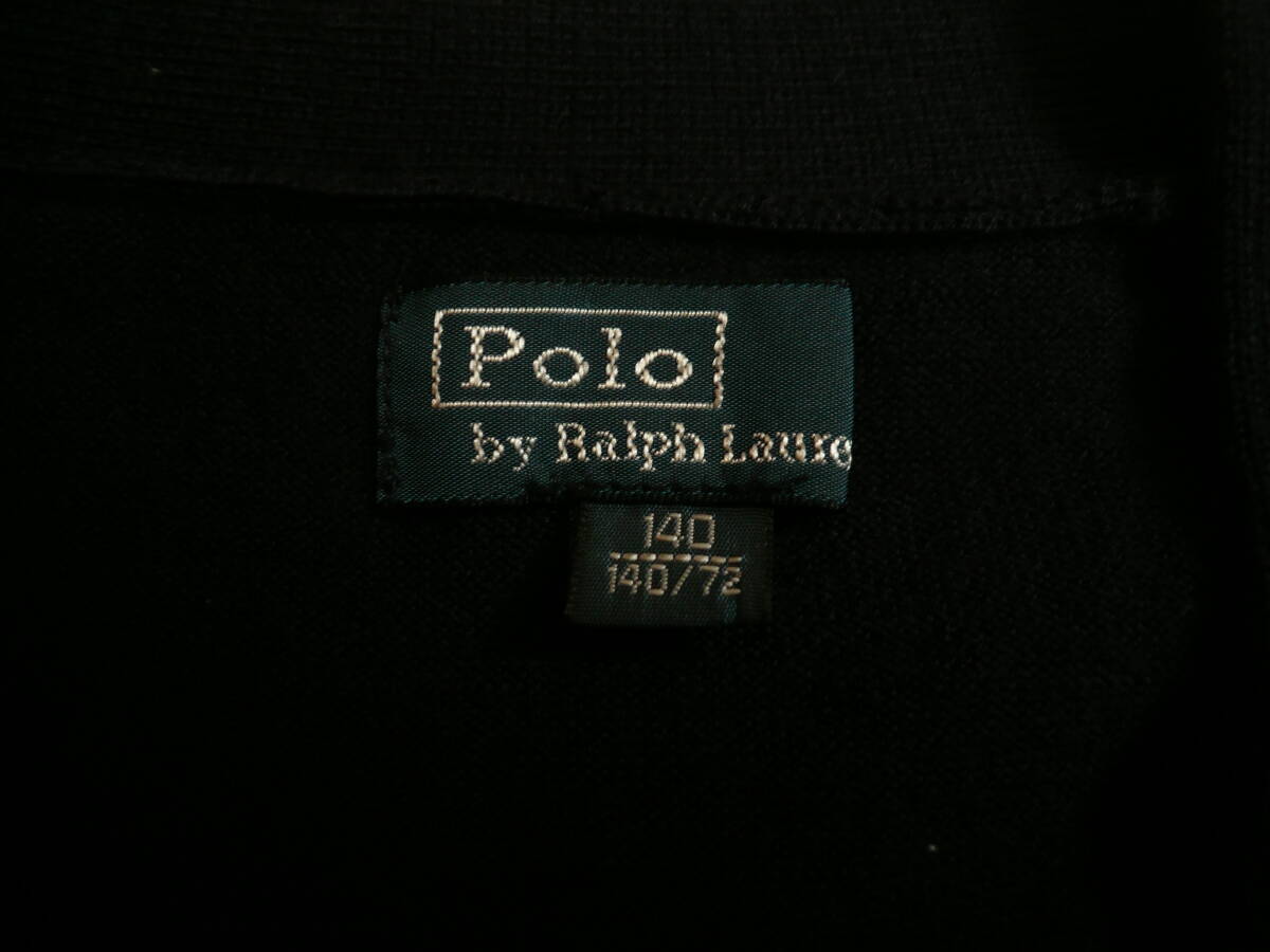  Polo Ralph Lauren cardigan 140cm for girl navy blue color 
