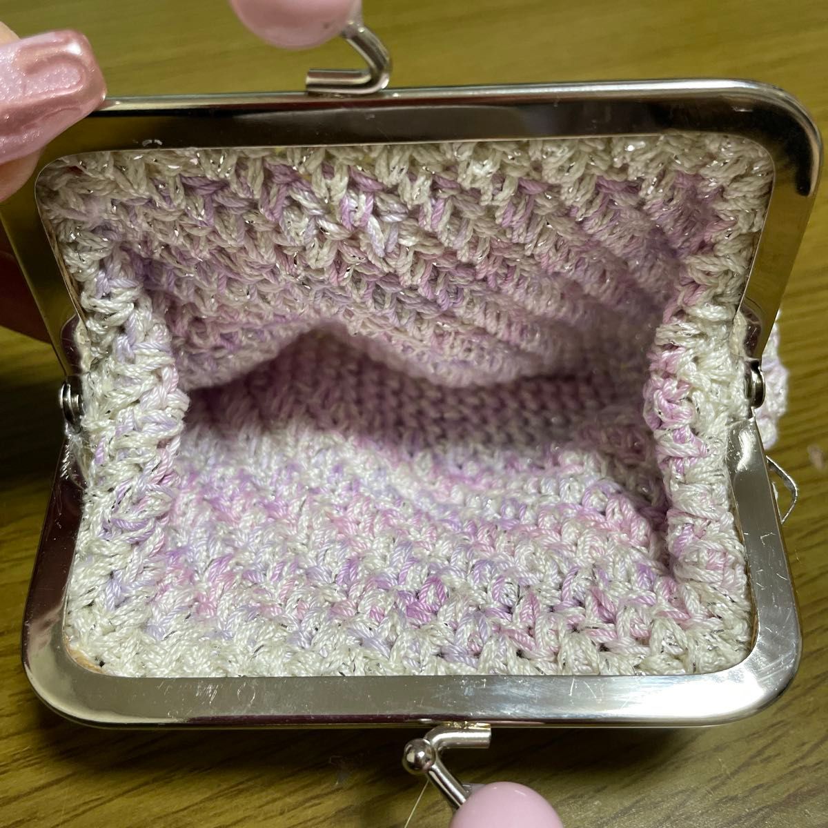 がま口財布 ハンドメイド