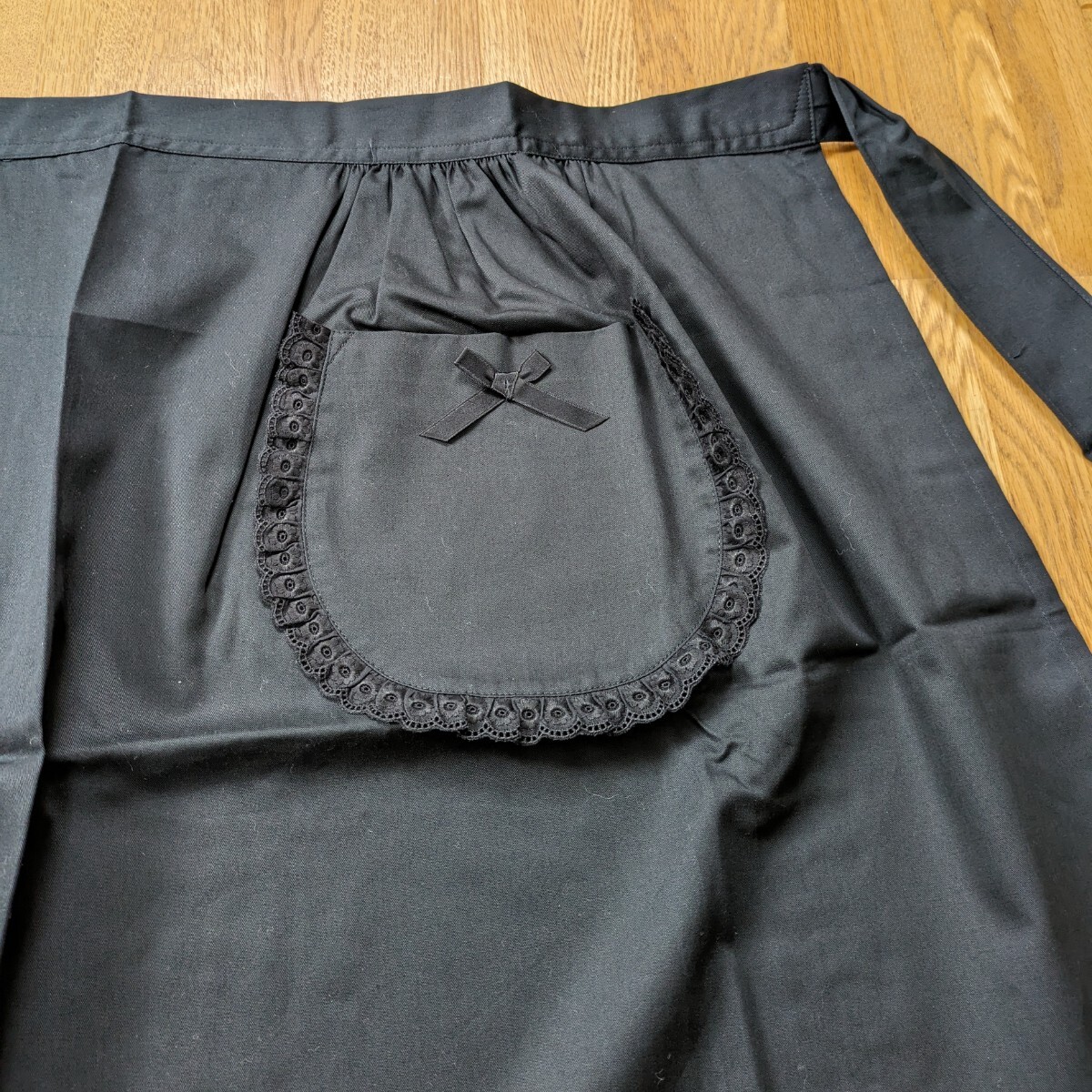  new goods apron black apron made in Japan ( black ) ceremonial occasions salon apron race 