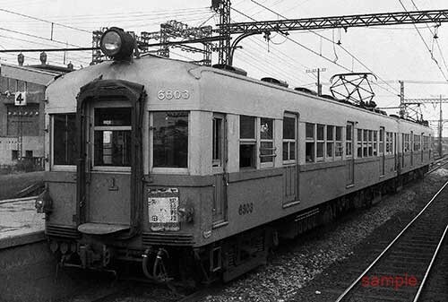 [ railroad photograph ] close iron south Osaka line mo6803 [0004208]