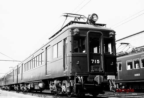 [ railroad photograph ] capital Hanshin express electro- iron 710 shape 715 [9005587]