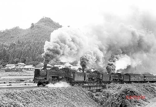 [ railroad photograph ]C57 95+C57 113+C57 156.. line .. if [9100102]