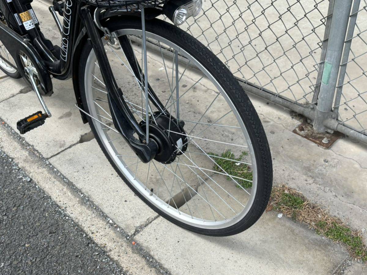 ポムミー 電動アシスト自転車 TDF-21Z バッテリー5.8Ah 充電器付 京都市山科区発〜 26インチの画像9