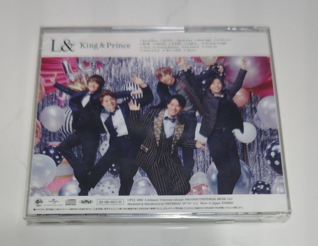 King & Prince　L& 　CDアルバム 通常盤【中古】キンプリ