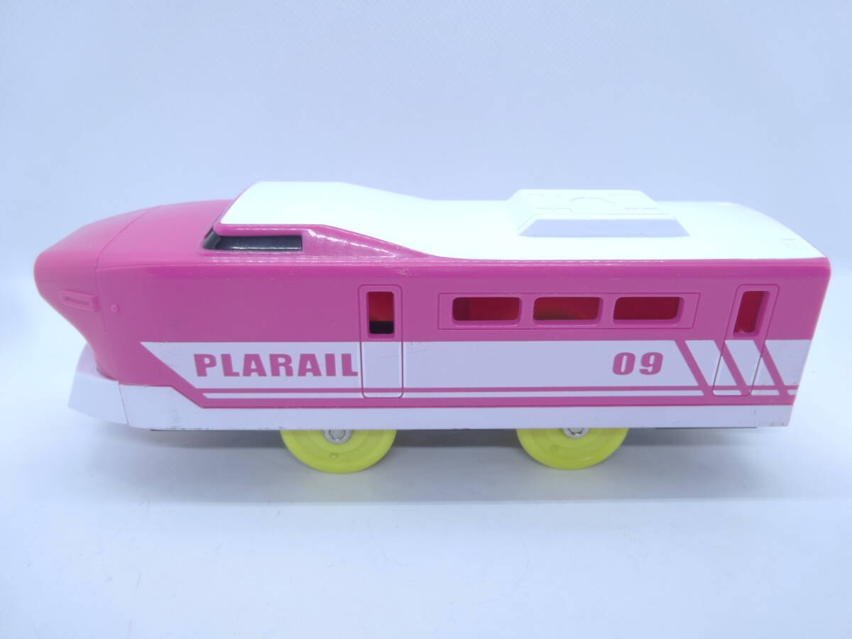 プラレール プラレール博 イベント限定 特急 後尾車 09 ピンク USED 非売品 貴重_画像5