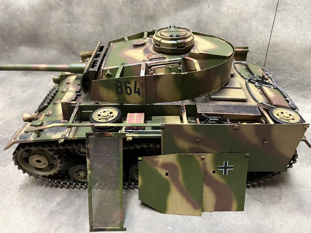  three number tank increase equipment .L type,1\\16. full operation + steel sheet shurutsen made, newest 7.0. infra-red rays Battle system, metal caterpillar attaching 