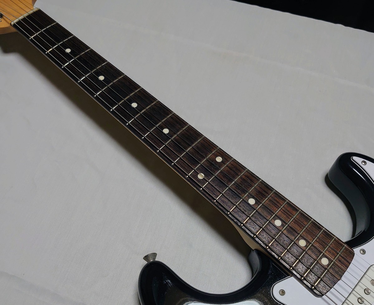 t3 Fender Japan フェンダー STRATOCASTER ST362 Black ブラック 中古 現状_画像3