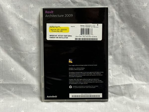 Autodesk AutoCAD Revit Architecture 2009 シリアルナンバー付属 永久ライセンス 商用版 日本語版 Win10/Win11対応 BIM サポート対応可_画像2