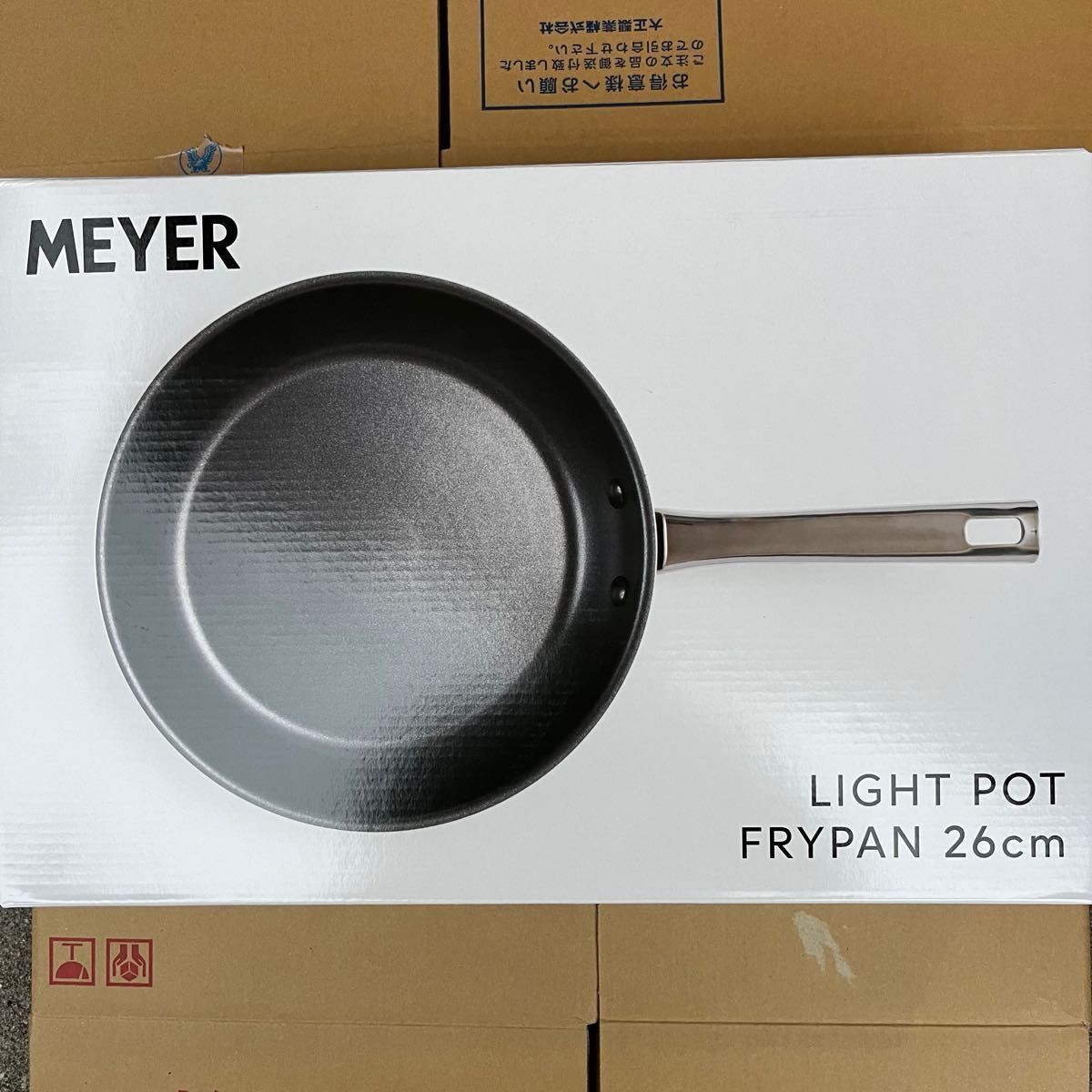 新品未開封　MEYER マイヤー LIGHT POT FRYPANライトポット　フライパン26cm　軽量　IH・ガス対応　コストコ