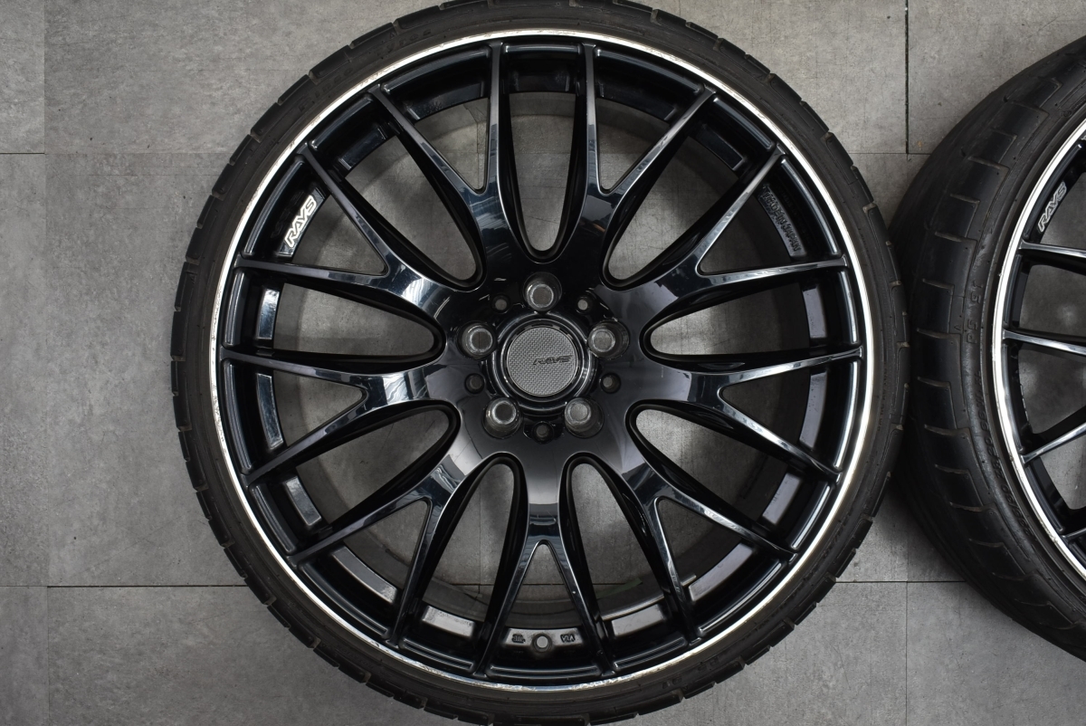 【ドレスアップ用に】RYAS HOMURA 2×9 20in 8.5J +38 9.5J +45 PCD114.3 マックストレック 235/30R20 245/30R20 クラウン アルファード_画像3