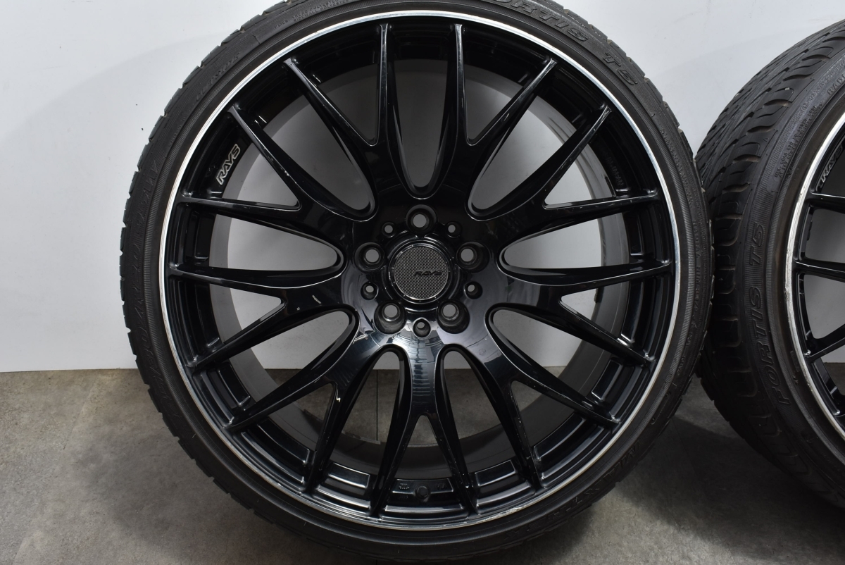 【ドレスアップ用に】RYAS HOMURA 2×9 20in 8.5J +38 9.5J +45 PCD114.3 マックストレック 235/30R20 245/30R20 クラウン アルファード_画像5