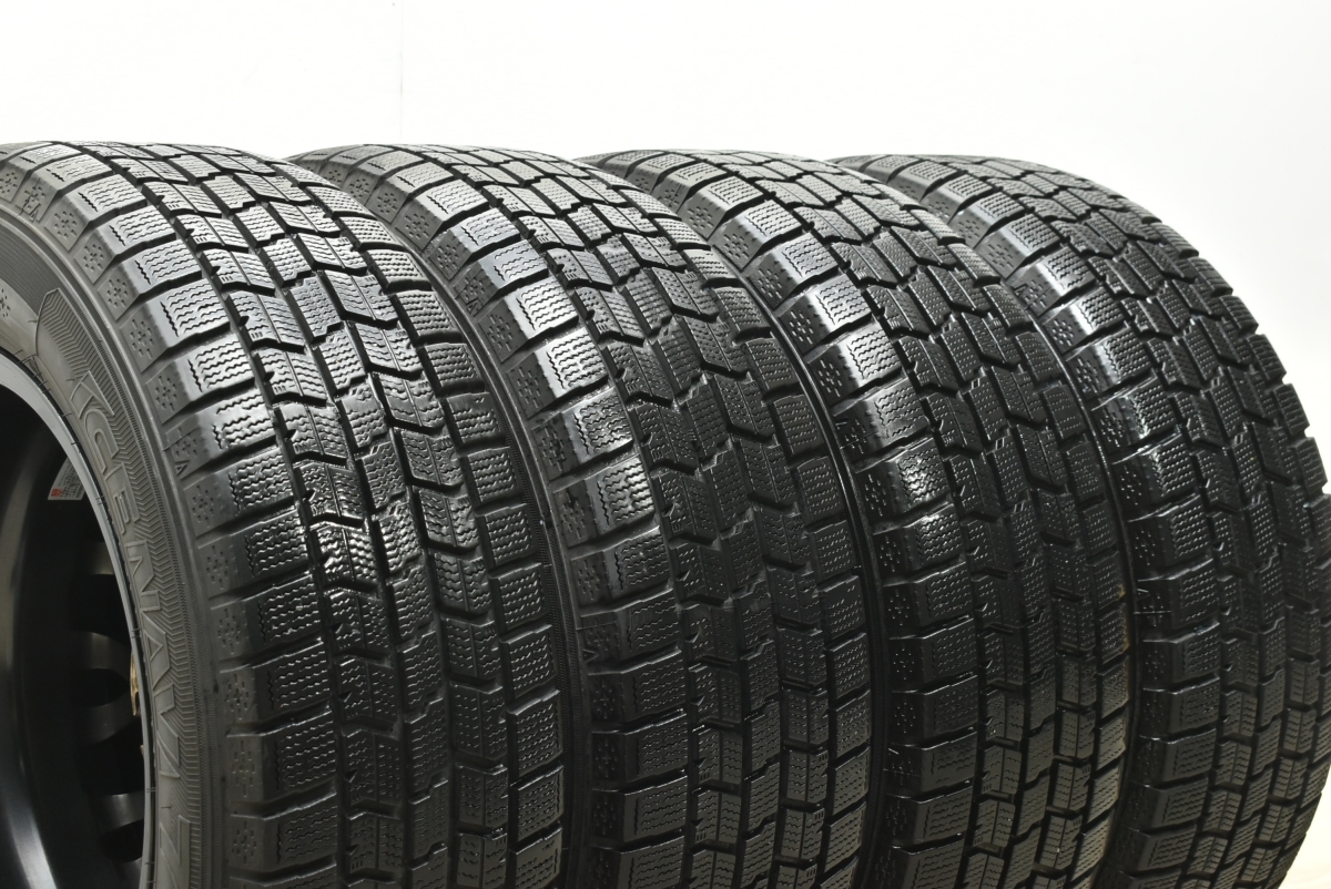 【美品】エクシーダー 15in 6J +43 PCD114.3 グッドイヤー アイスナビ7 195/65R15 ノア ヴォクシー アコード シビック セレナ アテンザ_画像7