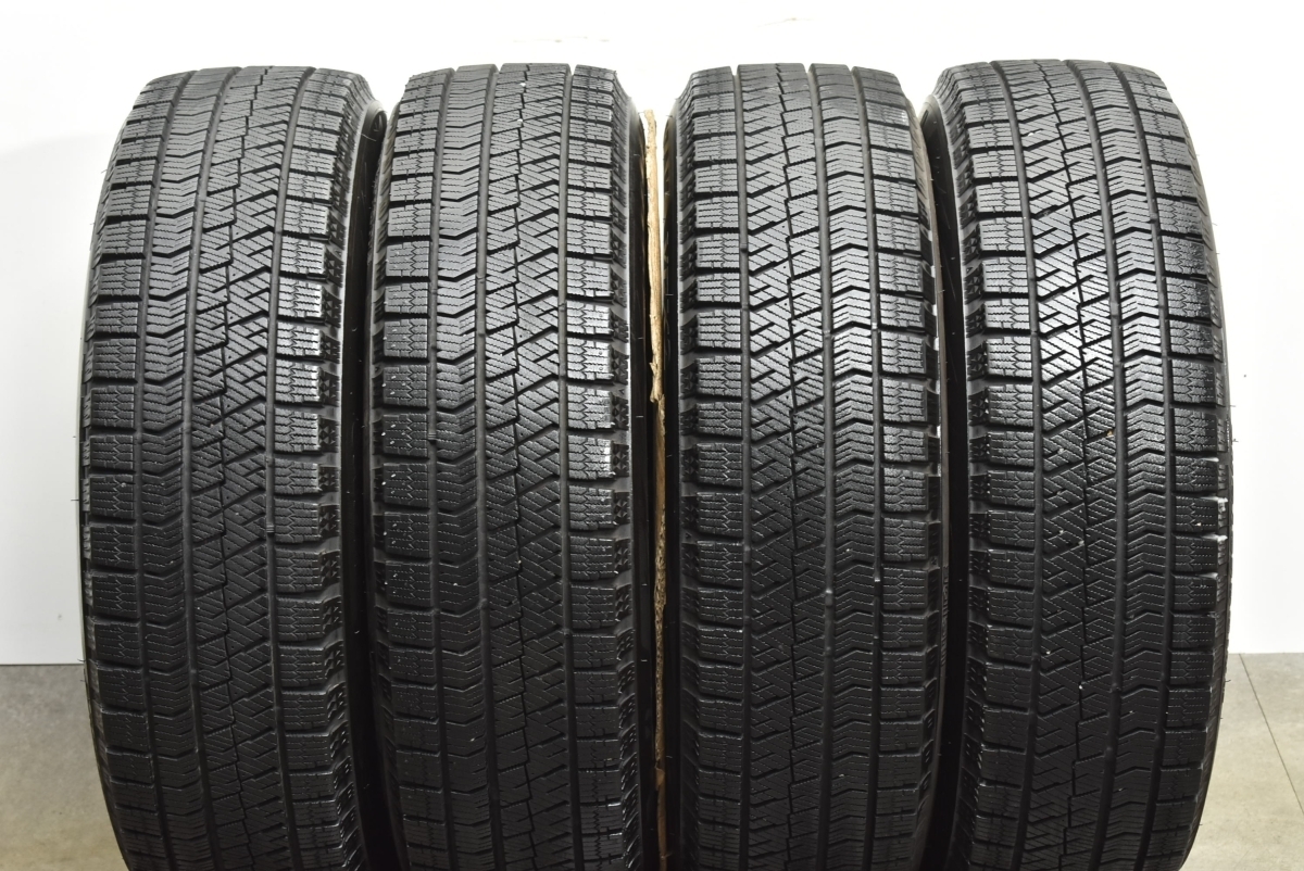 【良好品】シュナイダー 15in 5.5J +40 PCD100 ブリヂストン ブリザック VRX2 175/65R15 アクア ヴィッツ スペイド フィット スイフト_画像8