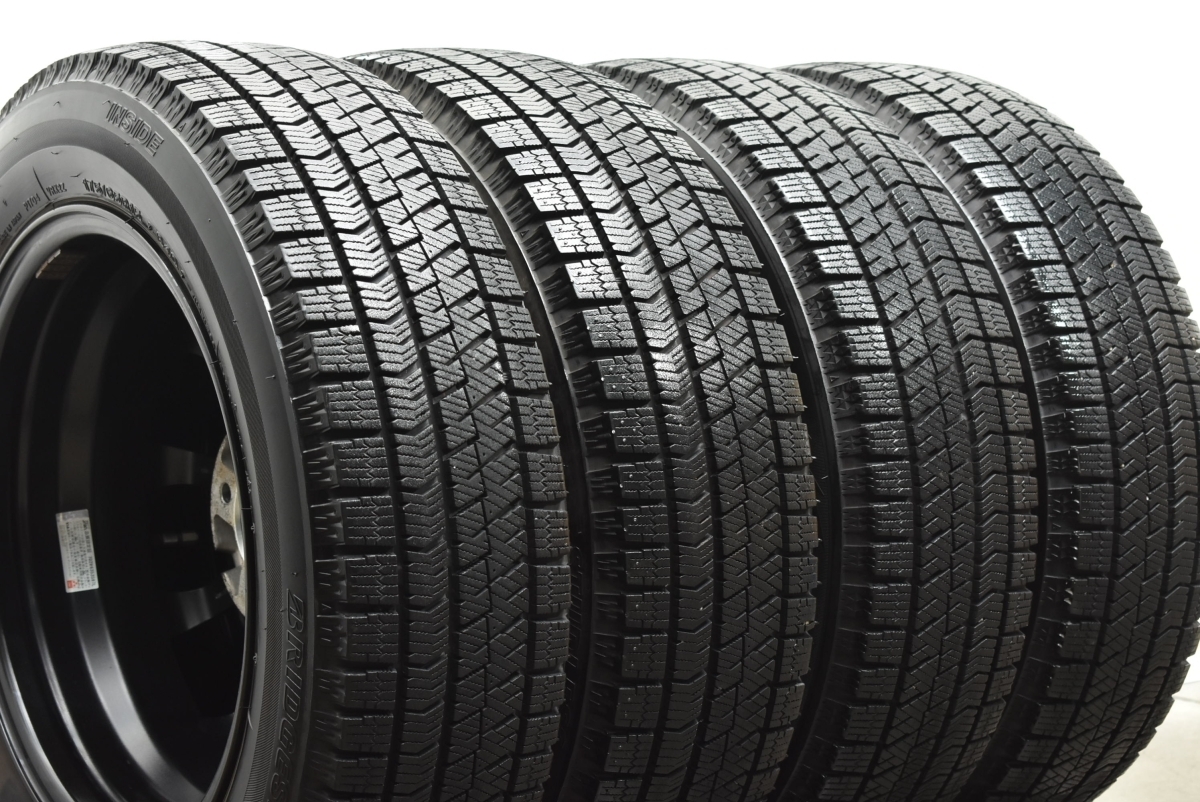 【良好品】シュナイダー 15in 5.5J +40 PCD100 ブリヂストン ブリザック VRX2 175/65R15 アクア ヴィッツ スペイド フィット スイフト_画像7