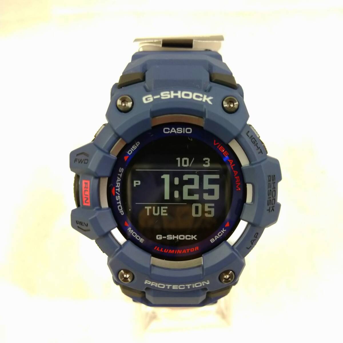 【未使用】CASIO カシオ G-SHOCK ジーショック GBD-100 腕時計 3481 箱 説明書付【ブランド 時計 人気 青 ブルー 防水 美品 Bluetooth】10_画像2