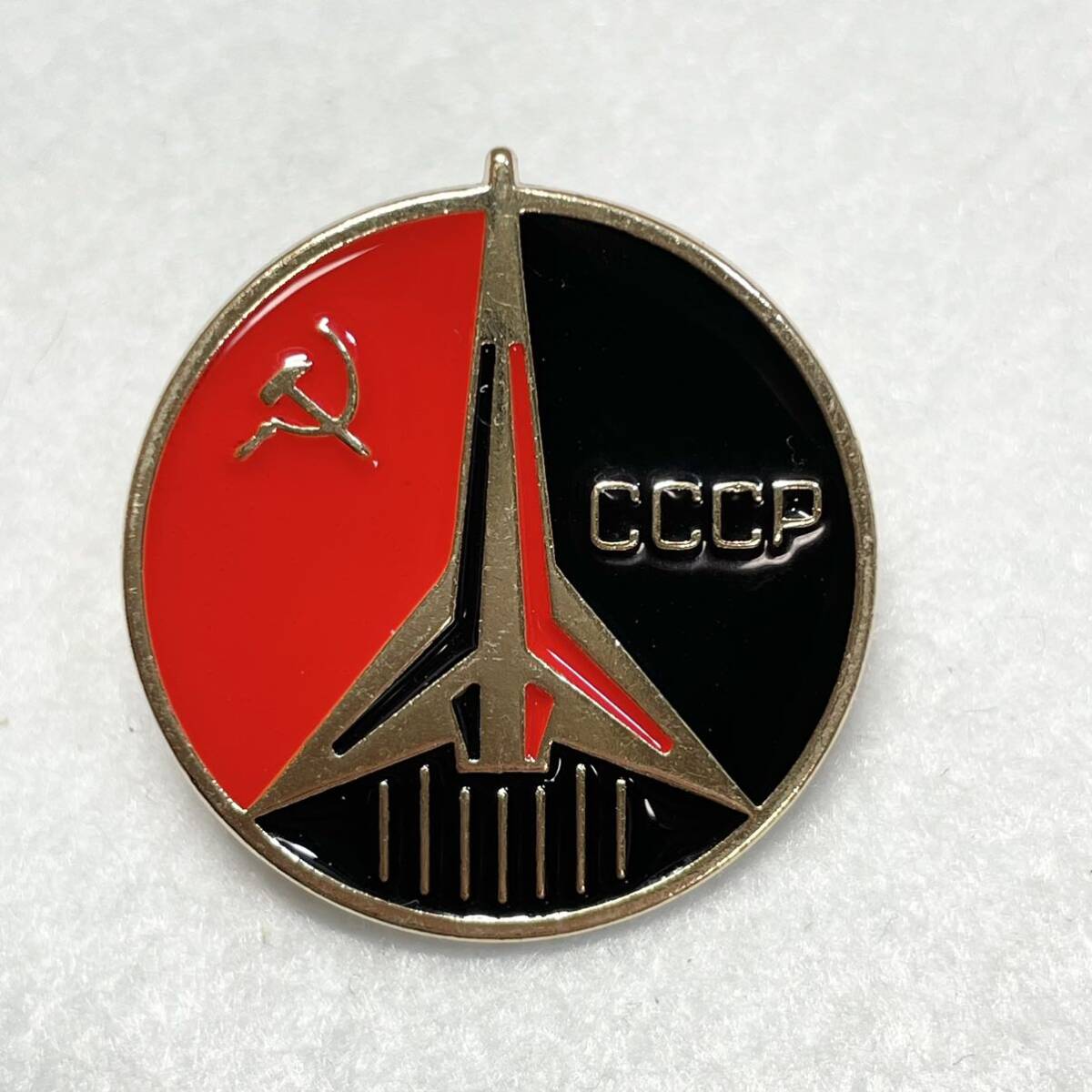 【ピンバッジ】CCCP ソ連 ロケット
