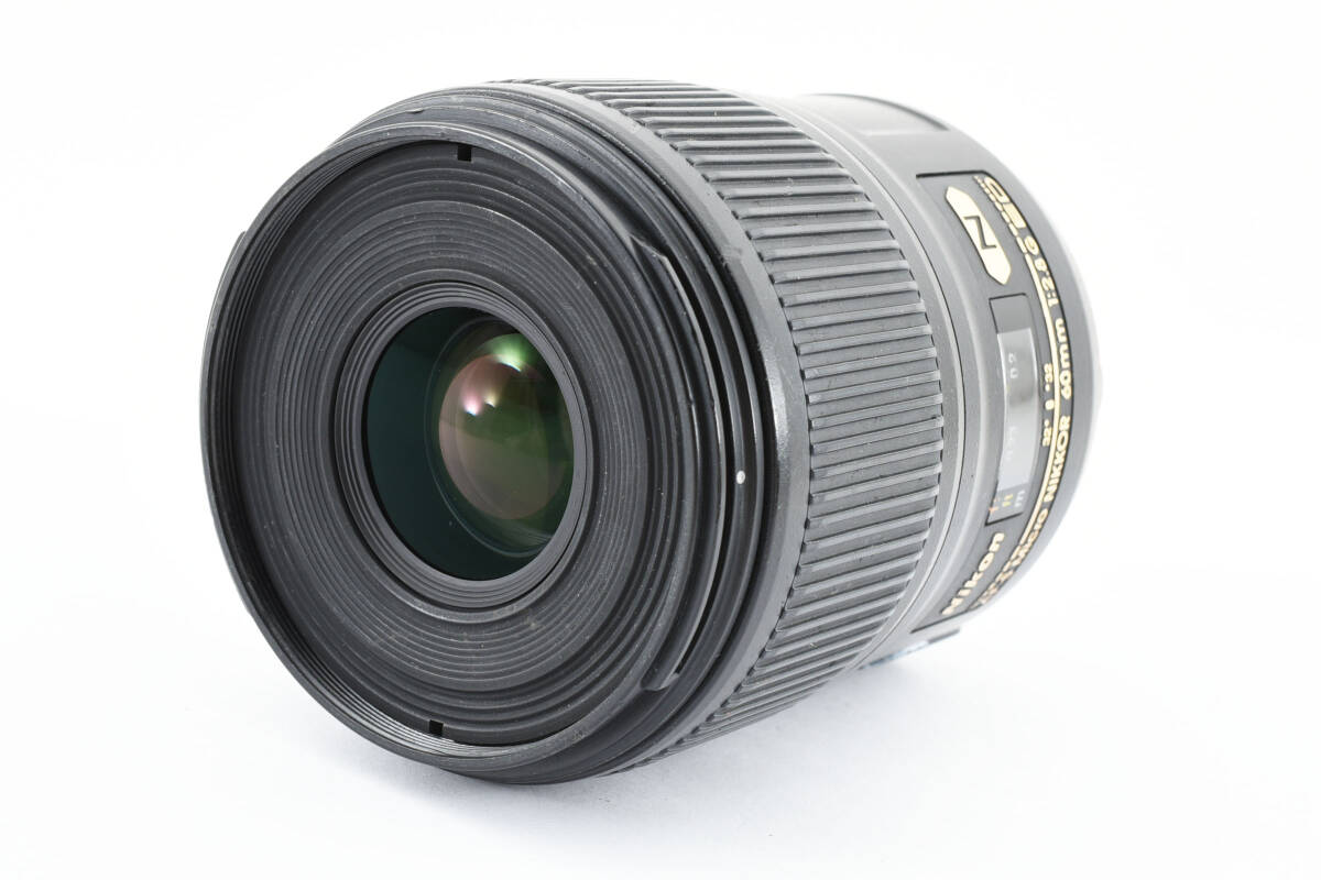 実用美品級！Nikon ニコン AF-S Micro NIKKOR 60mm f/2.8 G ED マイクロニッコール 単焦点レンズ_画像2