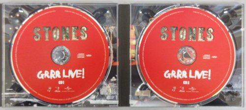  low кольцо * Stone z/ GRRR жить! / UIBY-15137 с поясом оби DVD+2SHM-CD[THE ROLLING STONES / GRRR LIVE!]