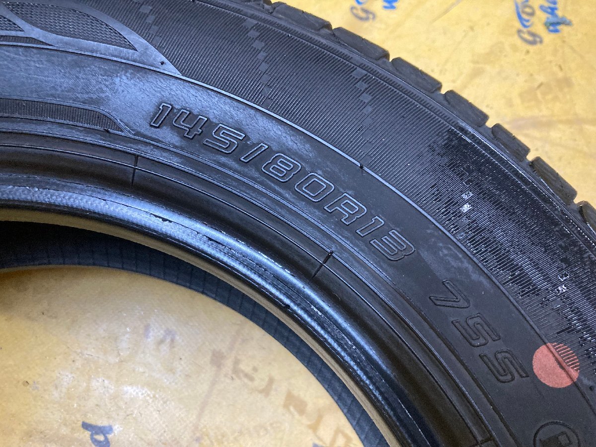 K-1030☆2020年製☆145/80R13 DUNLOP ENASAVE EC204 残溝約4.5-5.5㎜☆軽自動車全般☆４本セット☆_画像10